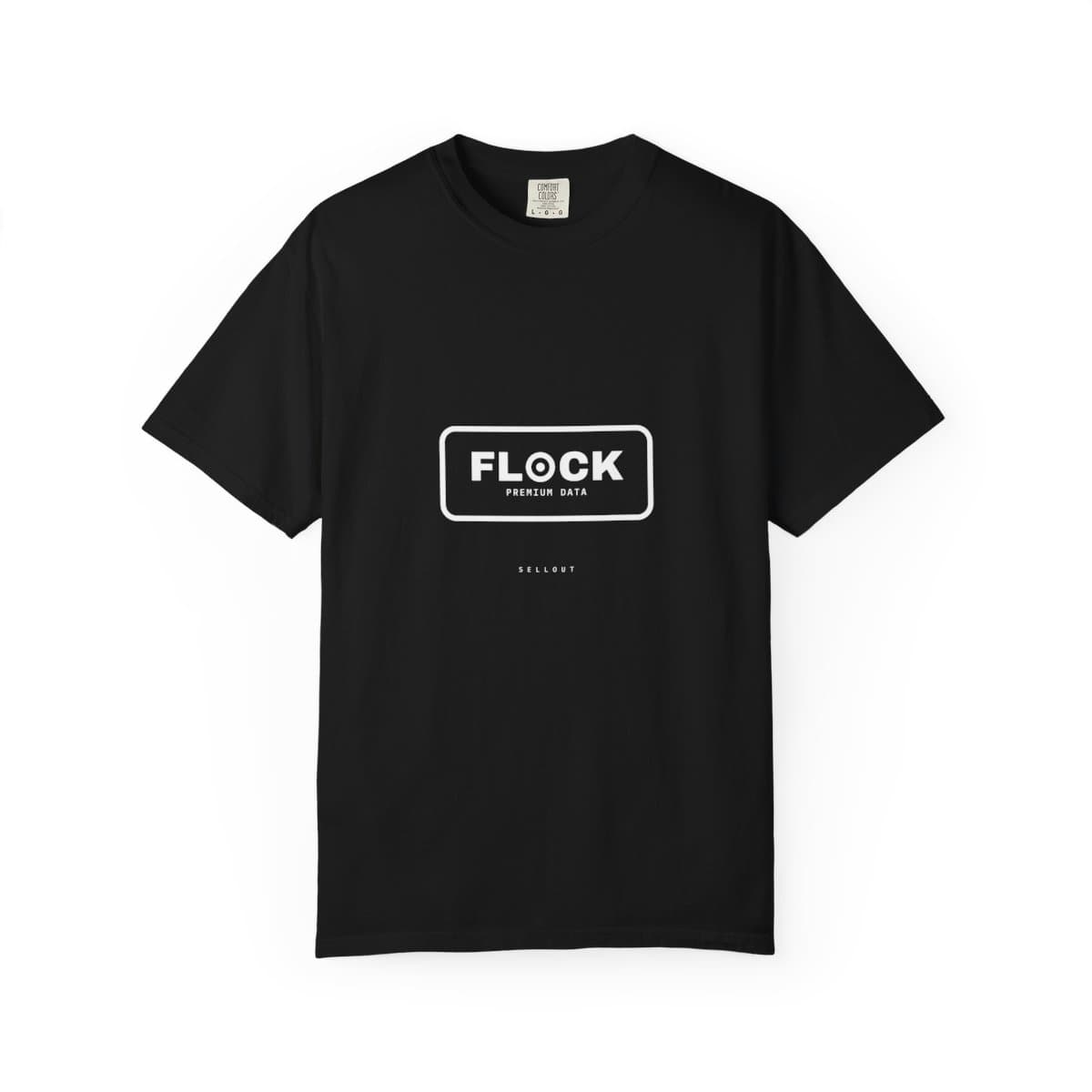 Flock shirt, black